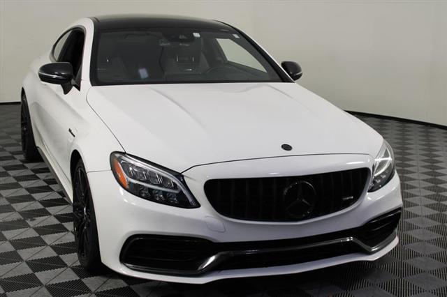 used 2020 Mercedes-Benz AMG C 63 car, priced at $49,995