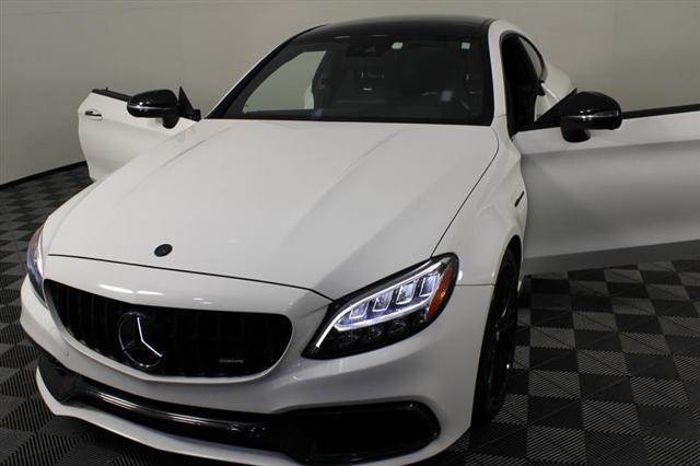 used 2020 Mercedes-Benz AMG C 63 car, priced at $49,995