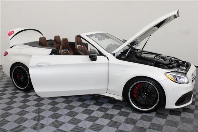 used 2017 Mercedes-Benz AMG C 63 car, priced at $31,444