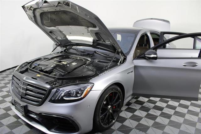 used 2018 Mercedes-Benz AMG S 63 car, priced at $57,495