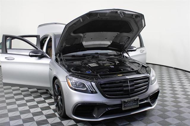 used 2018 Mercedes-Benz AMG S 63 car, priced at $57,495