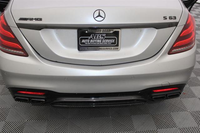 used 2018 Mercedes-Benz AMG S 63 car, priced at $57,495