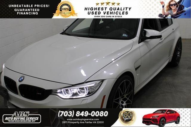 used 2017 BMW M3 car, priced at $38,444