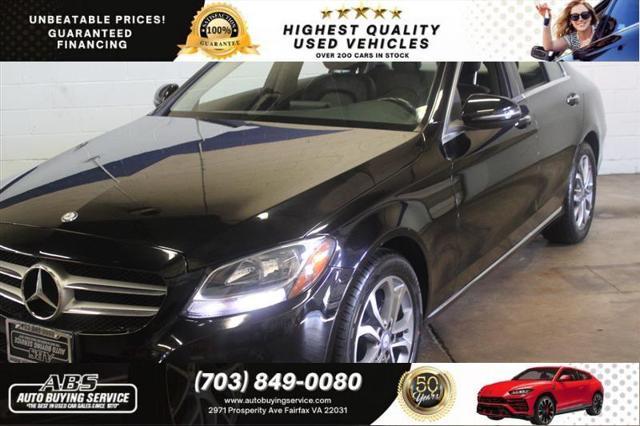 used 2017 Mercedes-Benz C-Class car, priced at $14,444