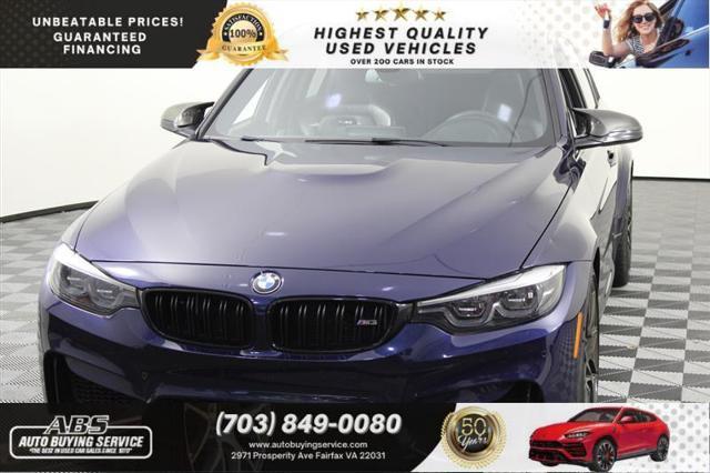 used 2018 BMW M3 car, priced at $40,163