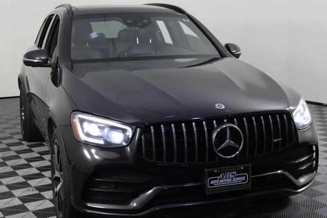 used 2021 Mercedes-Benz AMG GLC 43 car, priced at $34,995