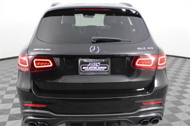 used 2021 Mercedes-Benz AMG GLC 43 car, priced at $34,995