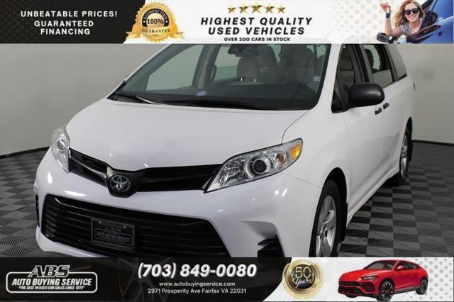 used 2018 Toyota Sienna car, priced at $17,444