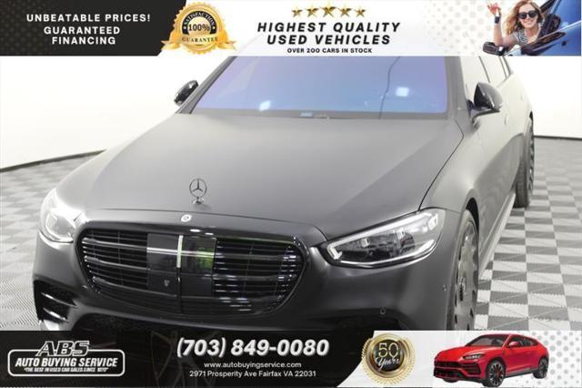 used 2022 Mercedes-Benz S-Class car, priced at $91,995