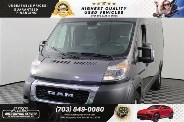 used 2019 Ram ProMaster 2500 car, priced at $18,990