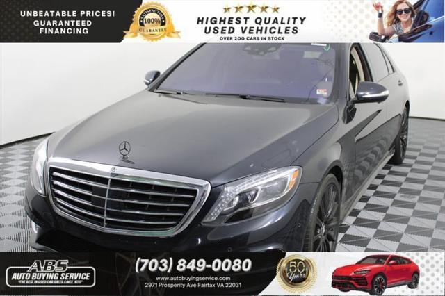 used 2017 Mercedes-Benz S-Class car, priced at $25,444