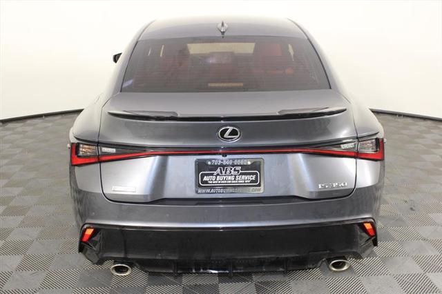 used 2021 Lexus IS 350 car, priced at $36,995