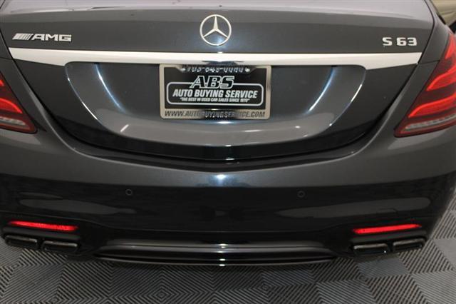 used 2018 Mercedes-Benz AMG S 63 car, priced at $52,995