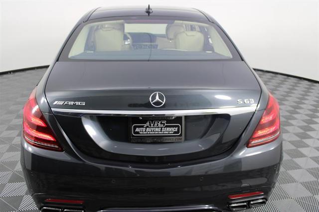 used 2018 Mercedes-Benz AMG S 63 car, priced at $52,995