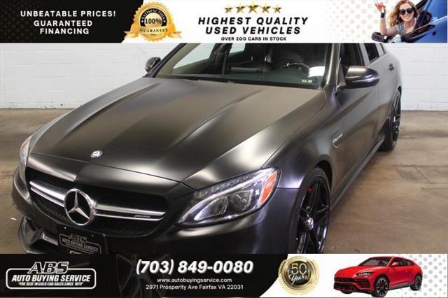 used 2016 Mercedes-Benz AMG C car, priced at $32,163