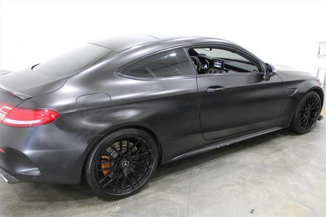 used 2017 Mercedes-Benz AMG C 63 car, priced at $42,163