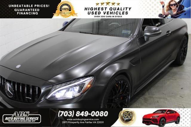 used 2017 Mercedes-Benz AMG C 63 car, priced at $42,163