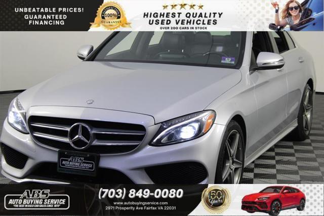 used 2016 Mercedes-Benz C-Class car, priced at $13,995