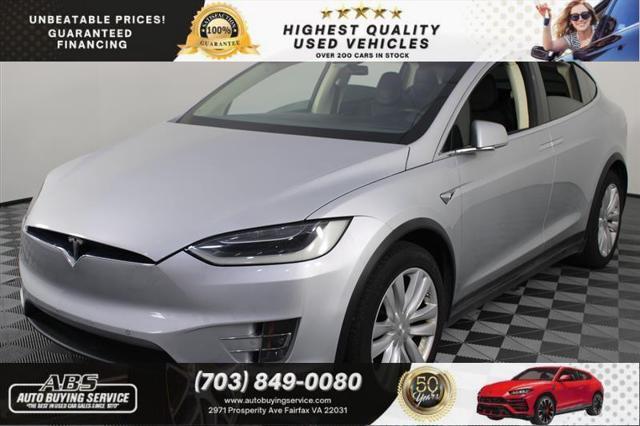 used 2016 Tesla Model X car, priced at $22,444