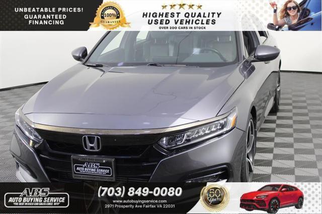 used 2018 Honda Accord car, priced at $16,995