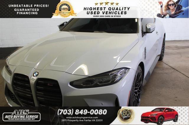 used 2022 BMW M4 car, priced at $71,444