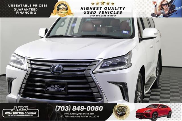 used 2018 Lexus LX 570 car, priced at $54,995