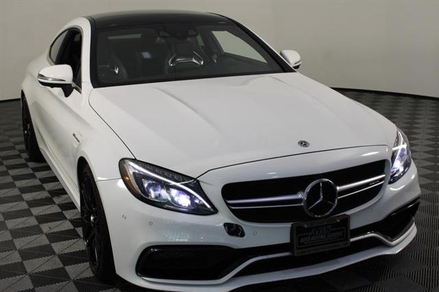 used 2018 Mercedes-Benz AMG C 63 car, priced at $44,995