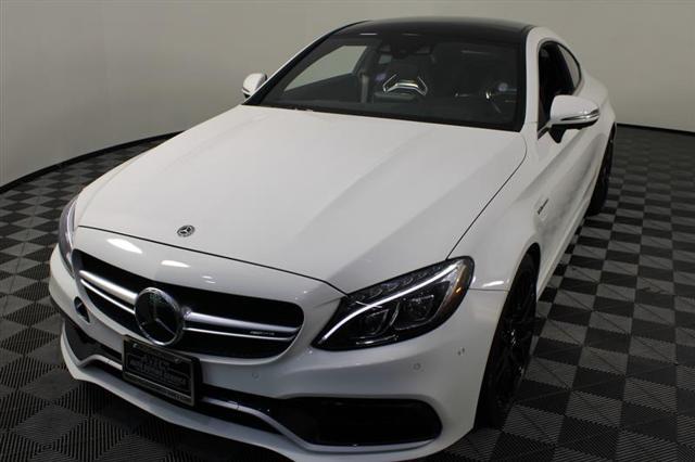 used 2018 Mercedes-Benz AMG C 63 car, priced at $44,995