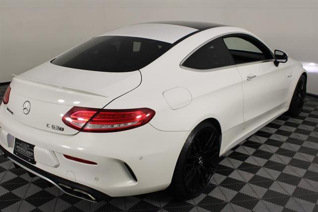 used 2018 Mercedes-Benz AMG C 63 car, priced at $44,995