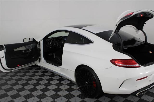 used 2018 Mercedes-Benz AMG C 63 car, priced at $44,995