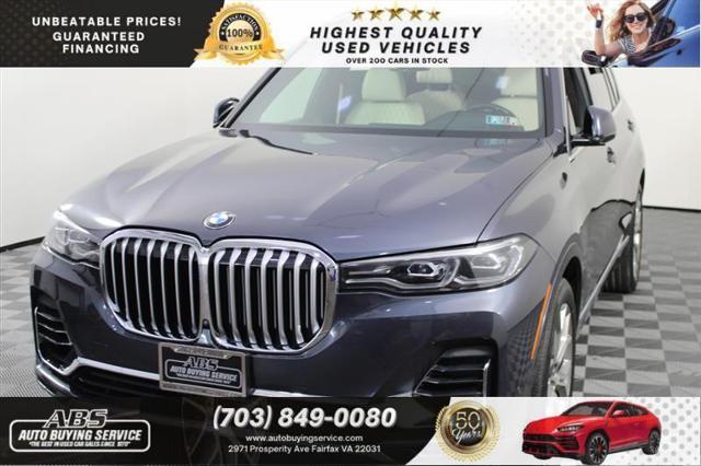 used 2020 BMW X7 car, priced at $39,995