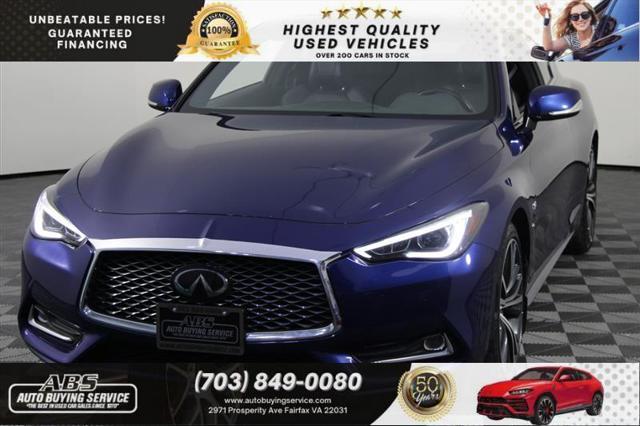 used 2020 INFINITI Q60 car, priced at $25,995