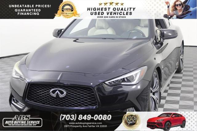 used 2018 INFINITI Q60 car, priced at $20,444