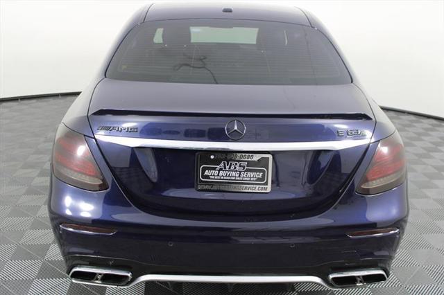 used 2018 Mercedes-Benz AMG E 63 car, priced at $59,995