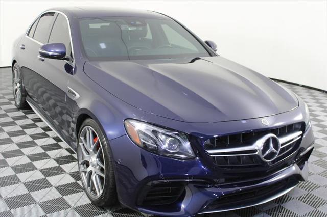 used 2018 Mercedes-Benz AMG E 63 car, priced at $59,995