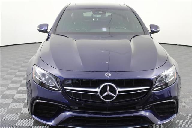 used 2018 Mercedes-Benz AMG E 63 car, priced at $59,995