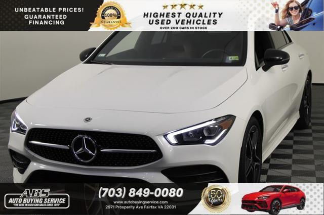 used 2021 Mercedes-Benz CLA 250 car, priced at $36,995