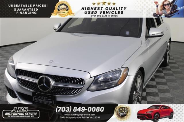 used 2016 Mercedes-Benz C-Class car, priced at $12,444