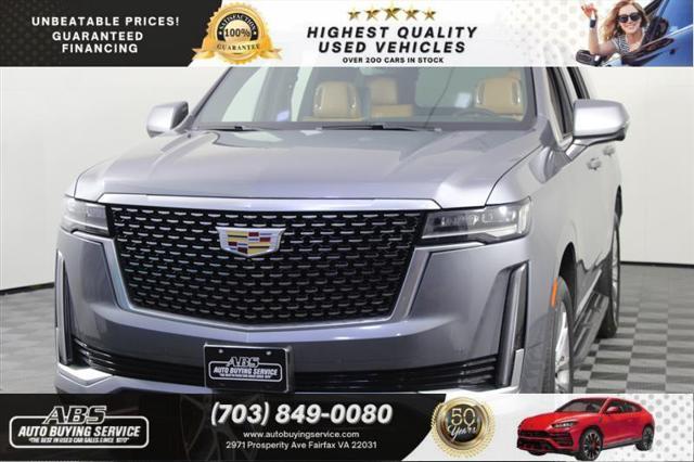 used 2021 Cadillac Escalade car, priced at $69,995