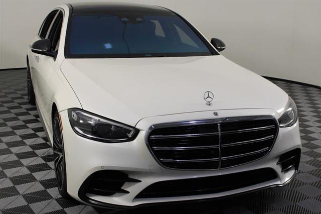 used 2021 Mercedes-Benz S-Class car, priced at $65,995