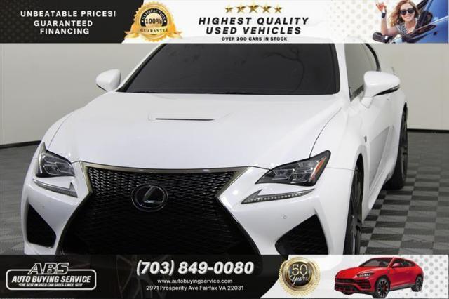 used 2017 Lexus RC F car, priced at $39,995