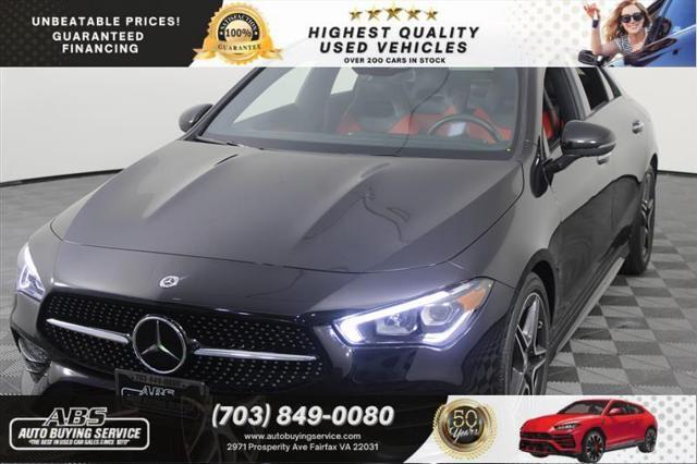 used 2022 Mercedes-Benz CLA 250 car, priced at $32,995