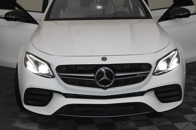 used 2018 Mercedes-Benz AMG E 63 car, priced at $44,995