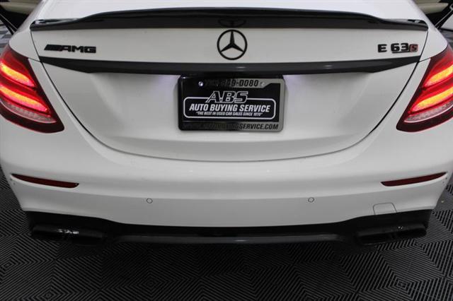 used 2018 Mercedes-Benz AMG E 63 car, priced at $44,995