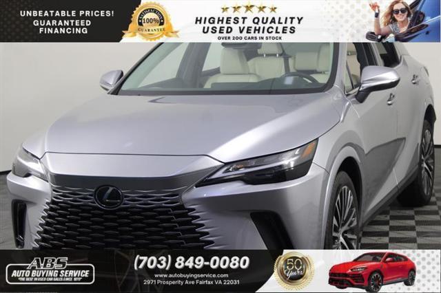 used 2024 Lexus RX 350 car, priced at $59,995