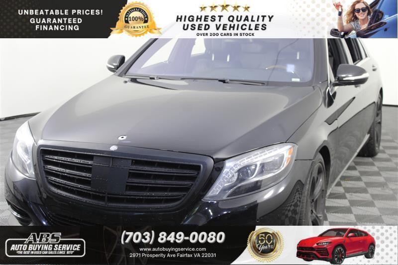 used 2014 Mercedes-Benz S-Class car, priced at $16,995