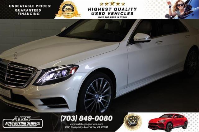 used 2016 Mercedes-Benz S-Class car, priced at $26,163