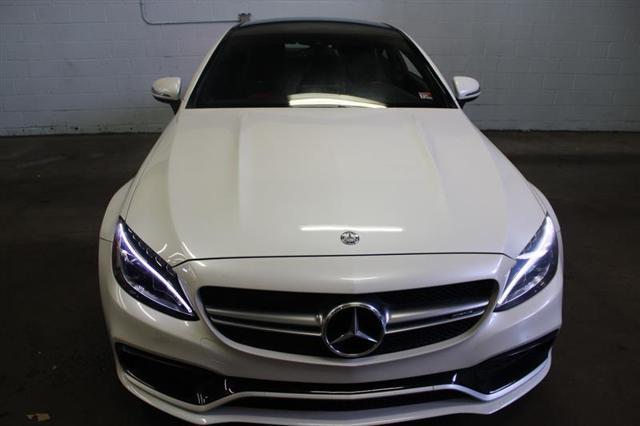 used 2017 Mercedes-Benz AMG C 63 car, priced at $41,444