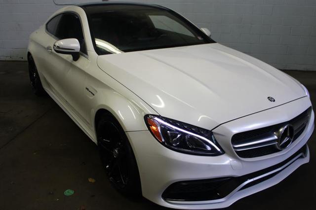 used 2017 Mercedes-Benz AMG C 63 car, priced at $41,444