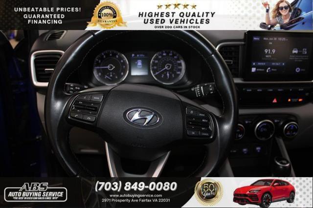 used 2021 Hyundai Venue car, priced at $14,995